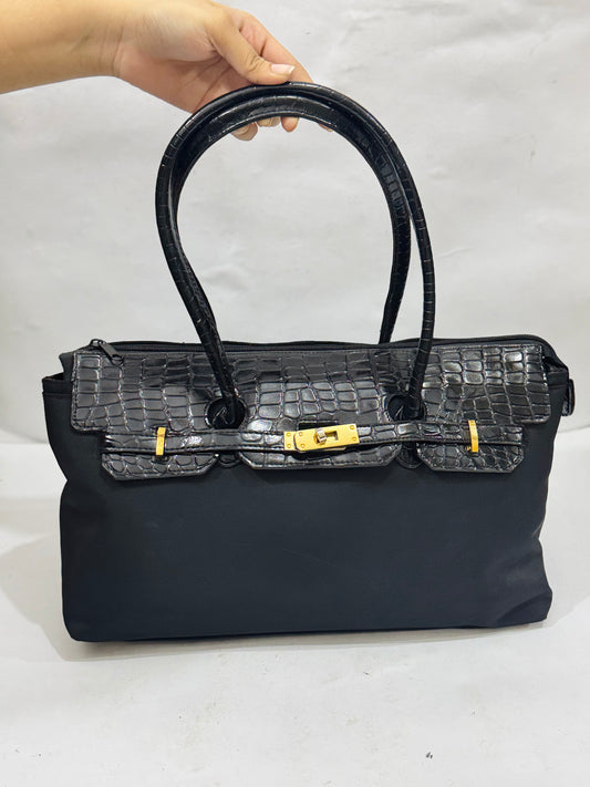 Zipper tote bag