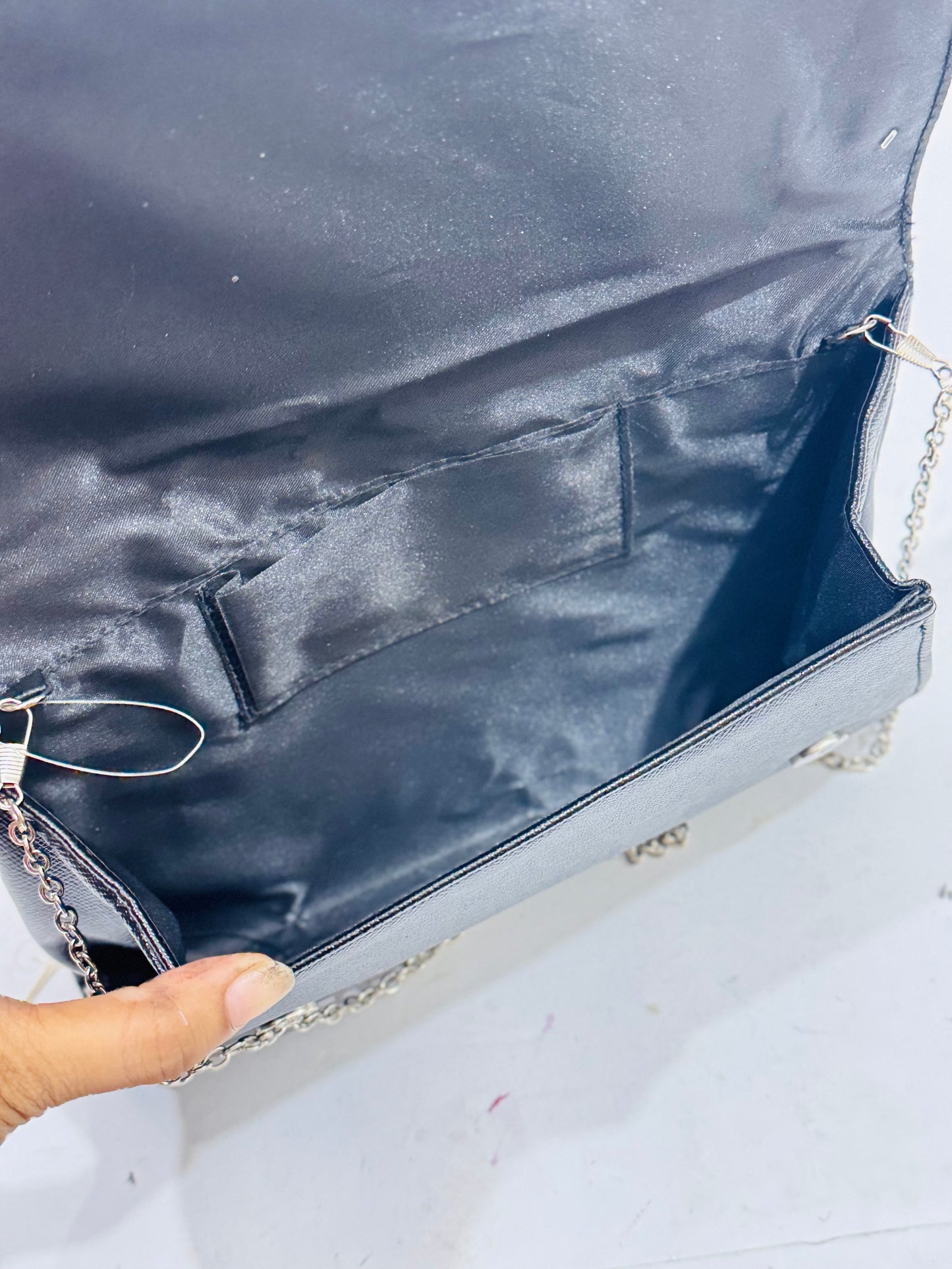 Rhinestone |flip clutch crossbody