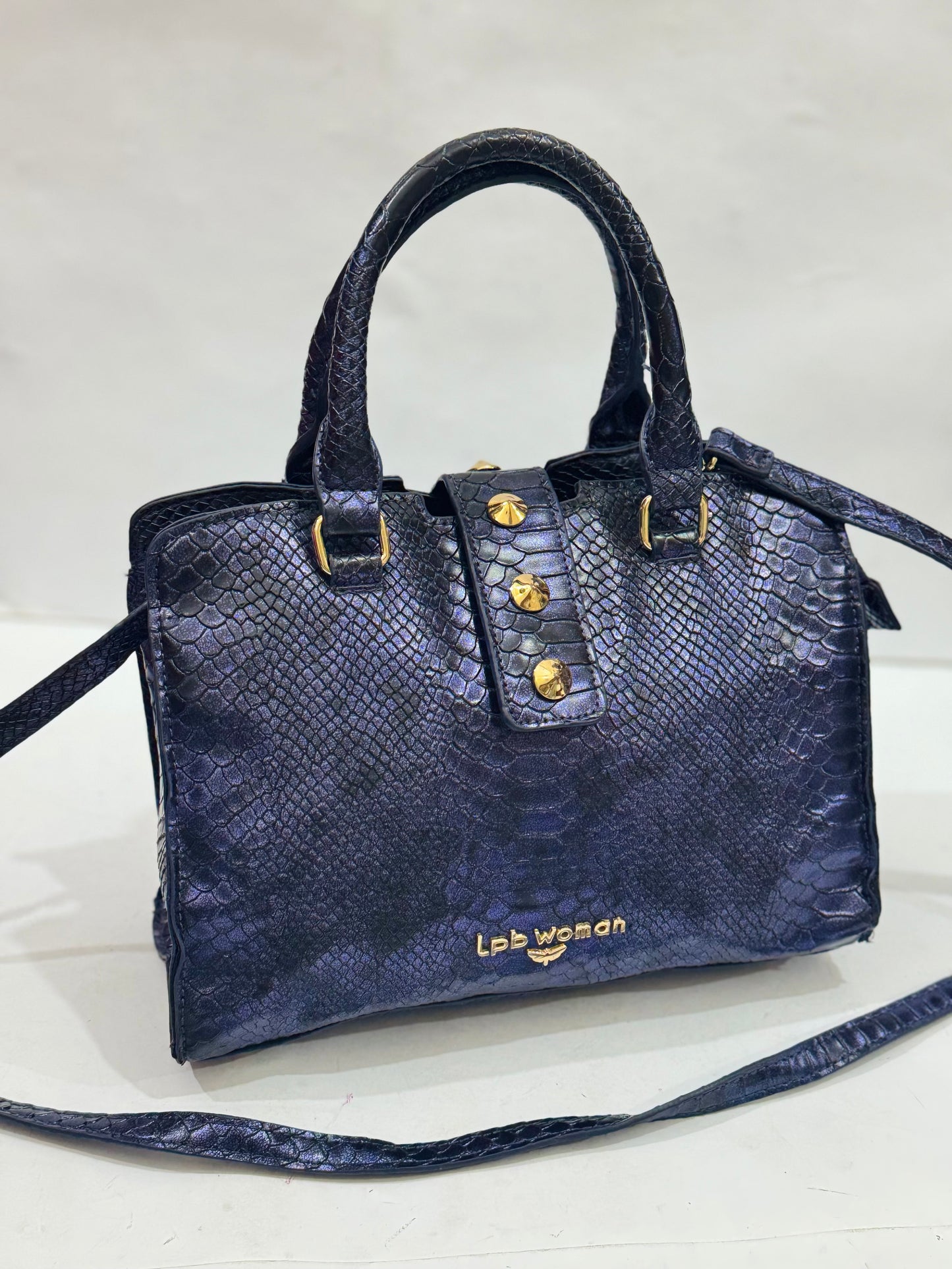 Lpb woman |leather satchel bag