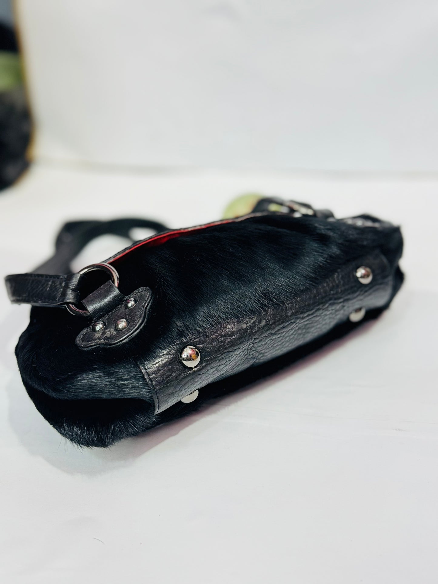 CL Genuine Leather Fur |Shoulder Bag