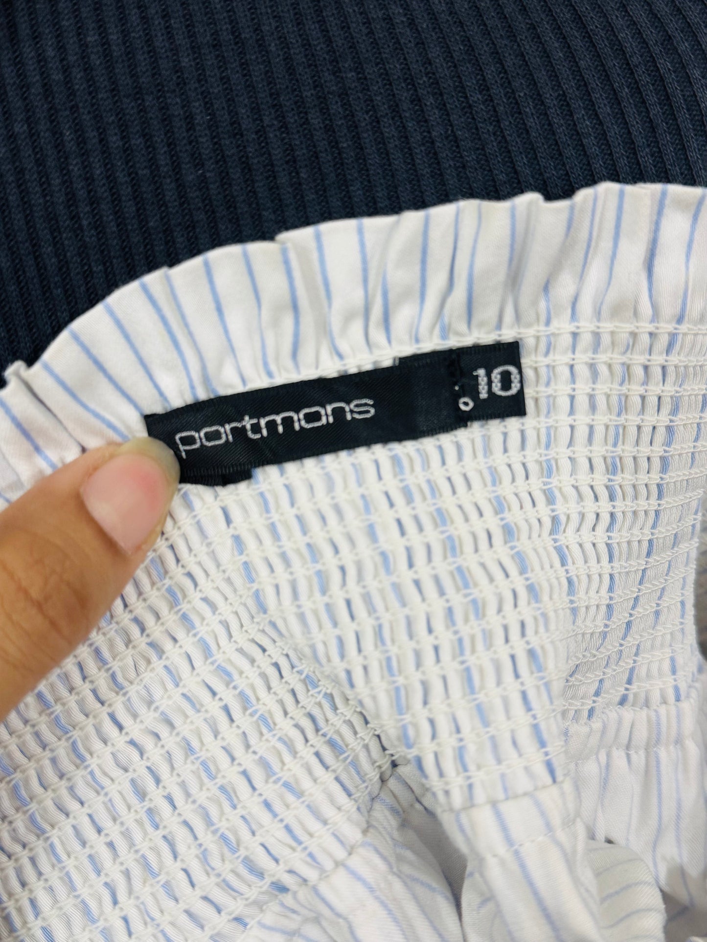 Stripe |Off Shoulder Top