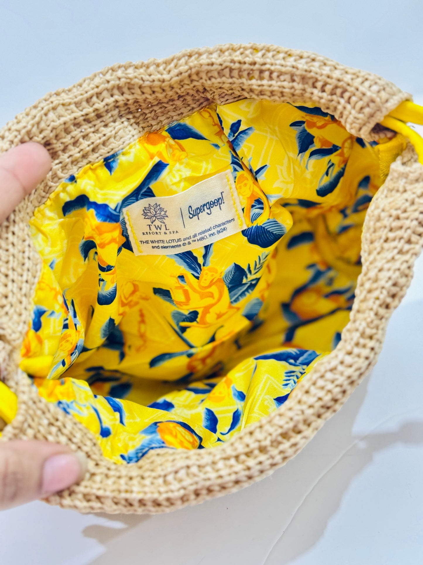 TWL | Straw woven Organiser