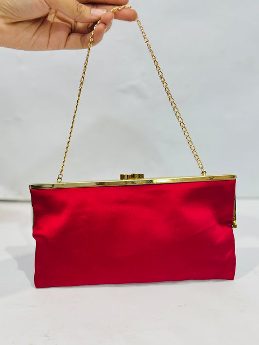 BCBG |Silk Clutch Bag