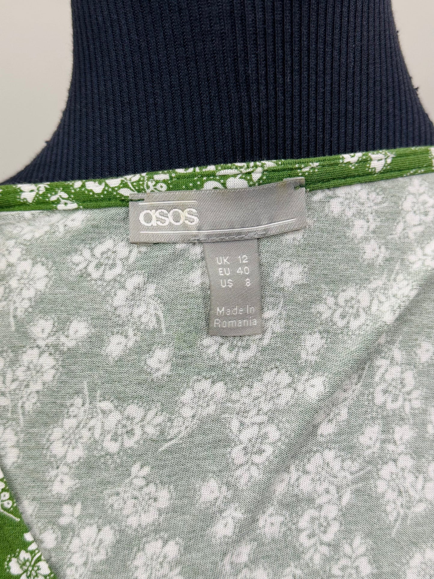 asos |midi cut dress