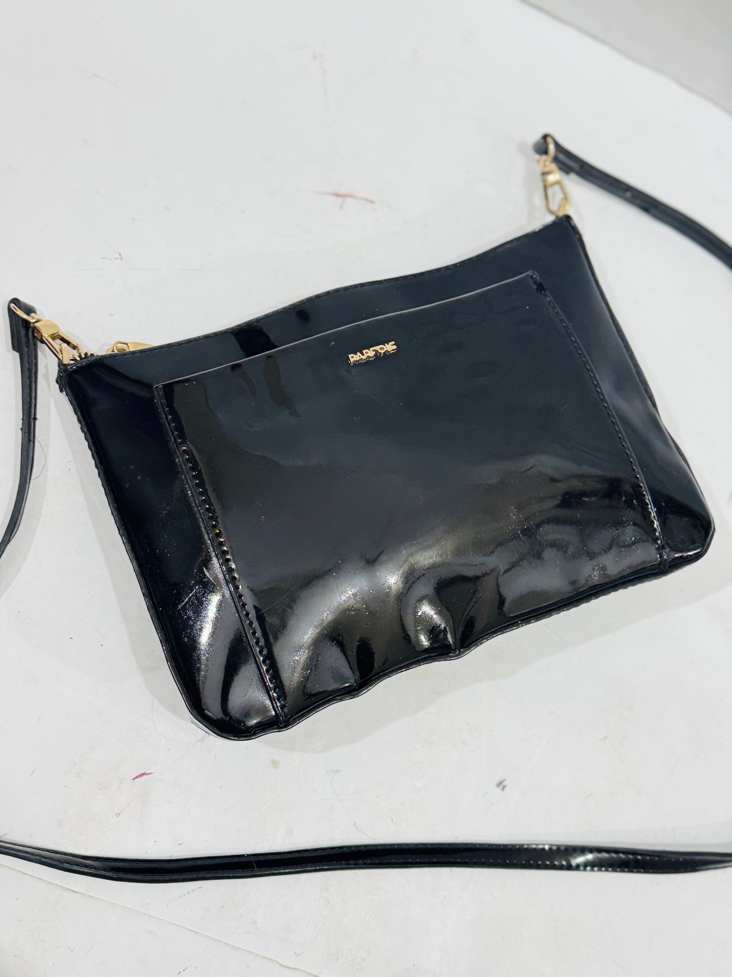 PARFOIS |patent leather crossbody
