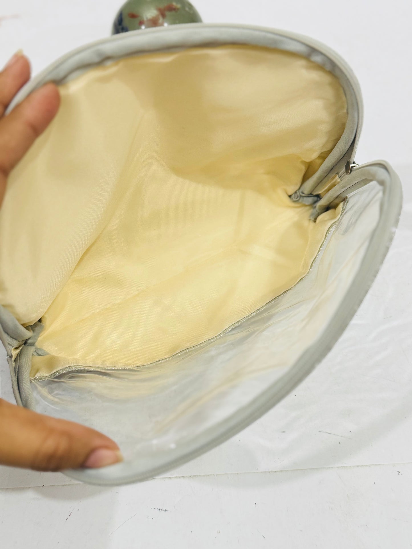 Transparent Glitter |Pouch
