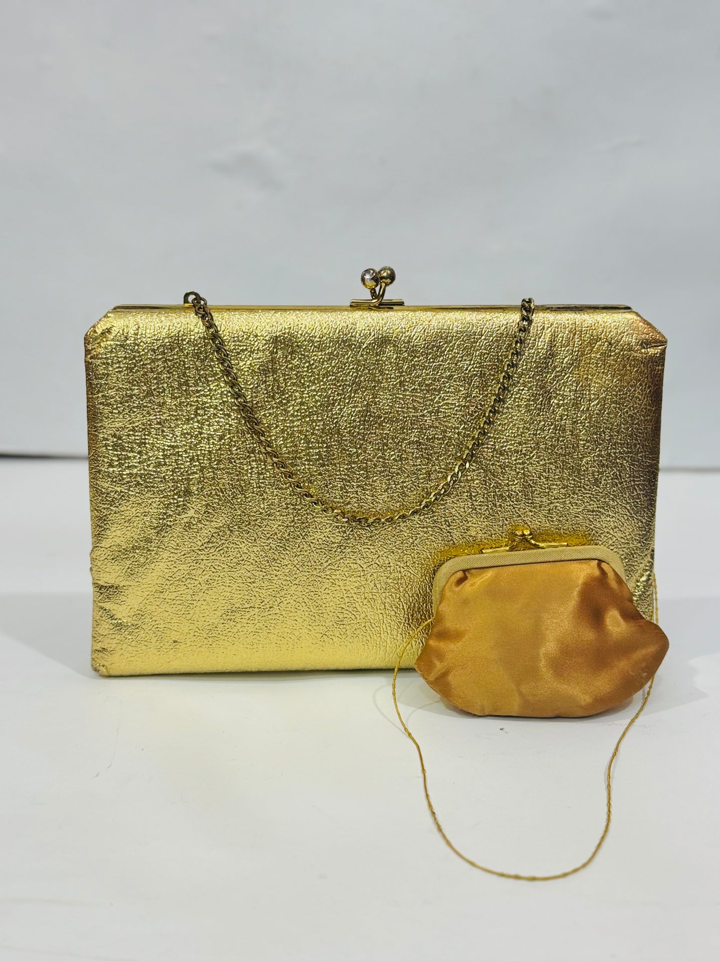 Golden |Box Clutch