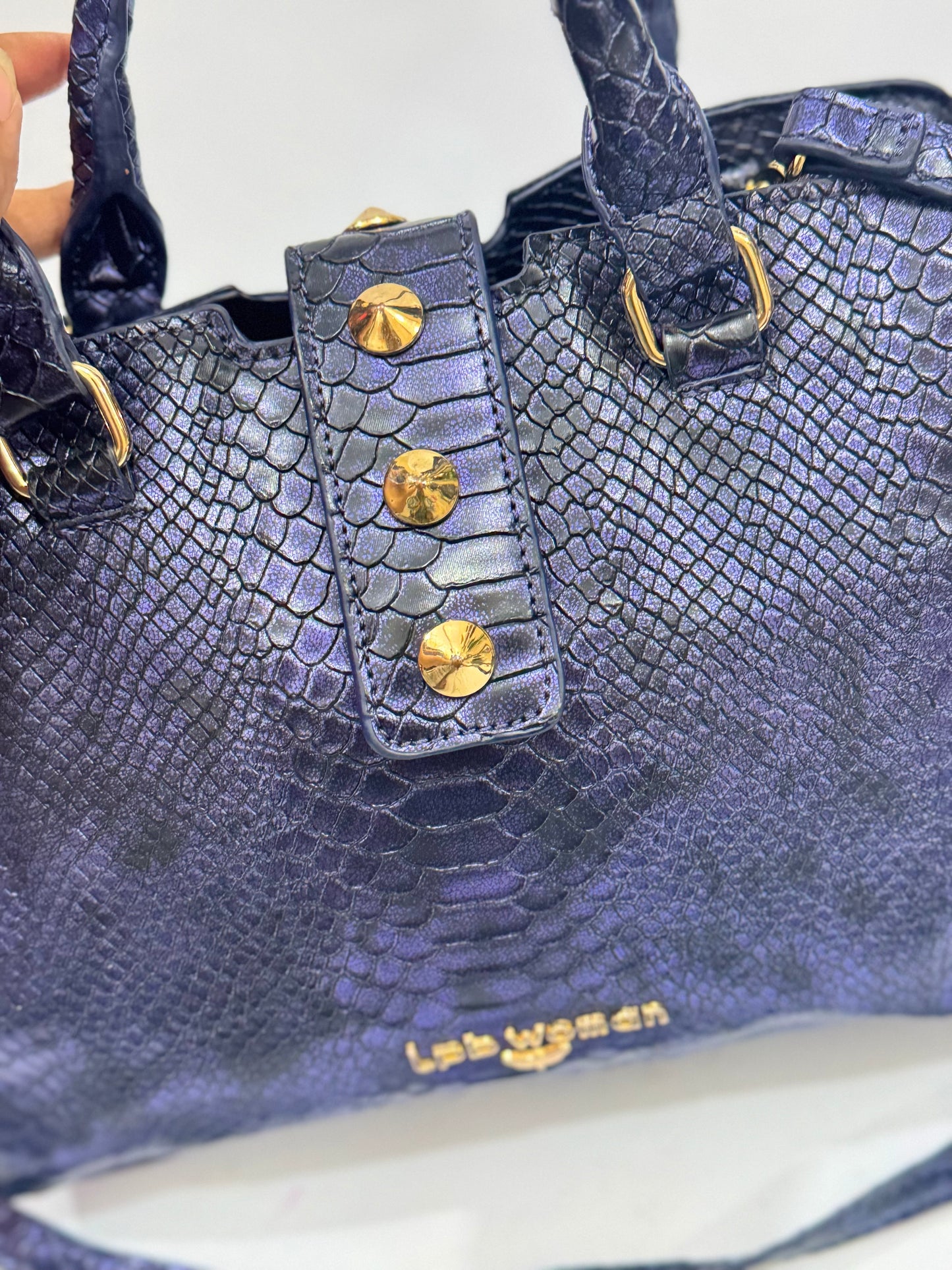 Lpb woman |leather satchel bag