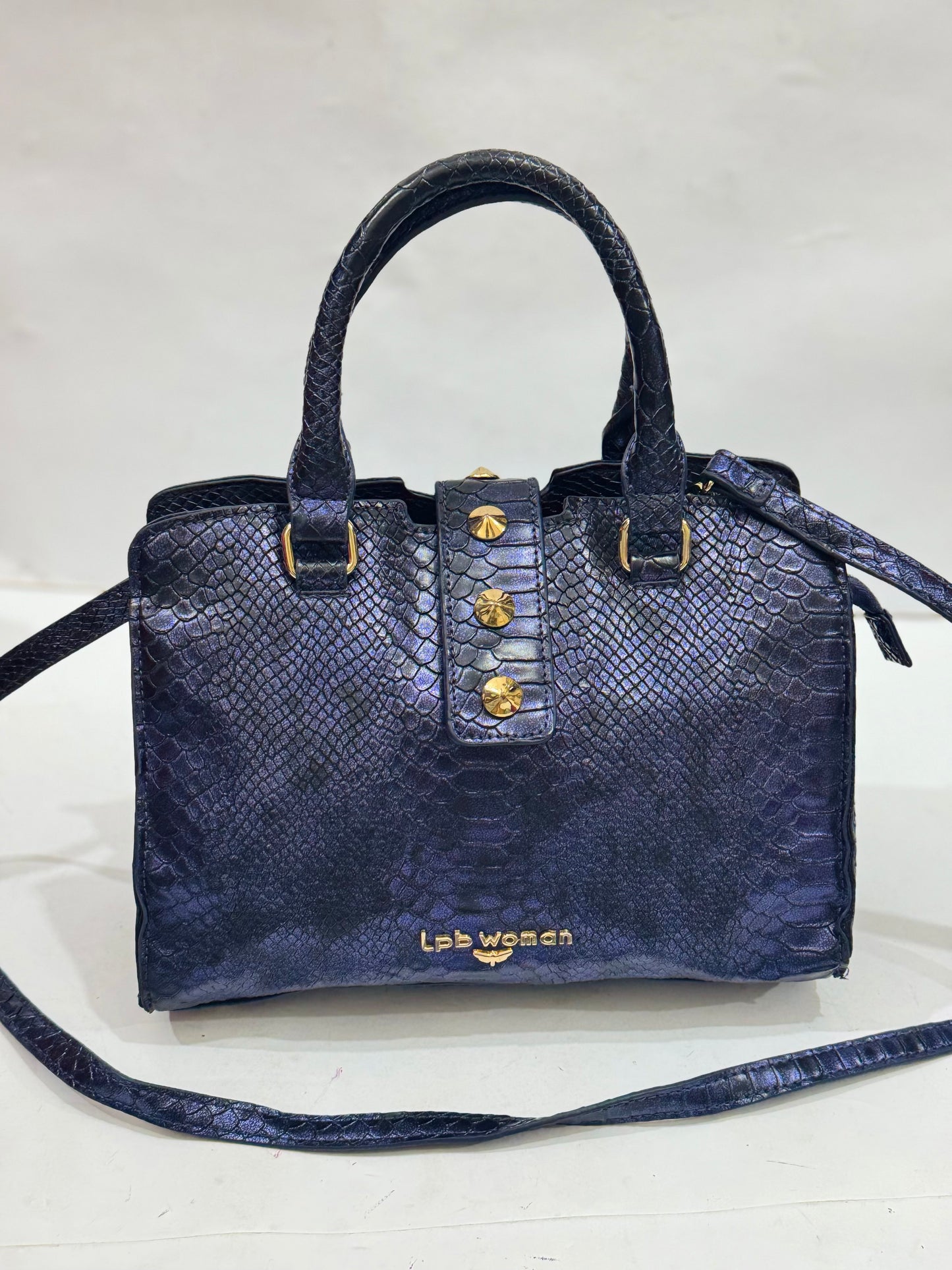 Lpb woman |leather satchel bag