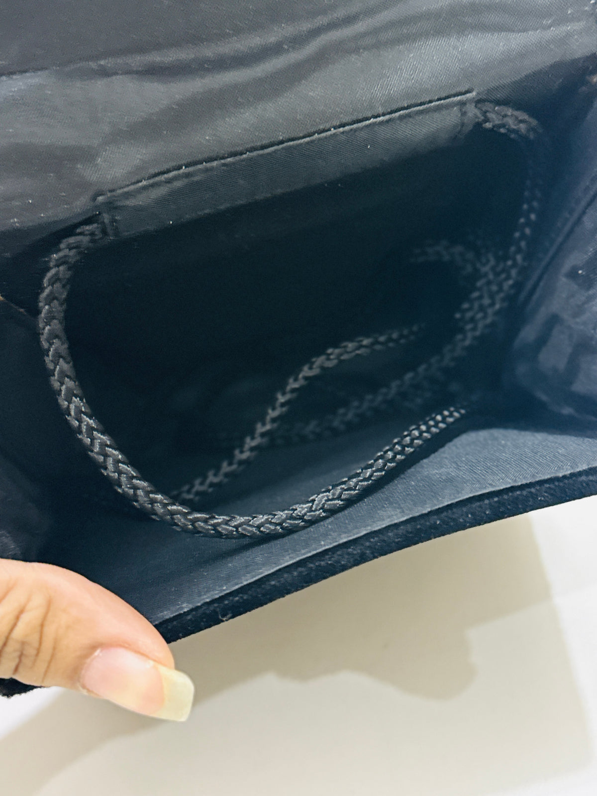 Embroidered | Velvet Bag
