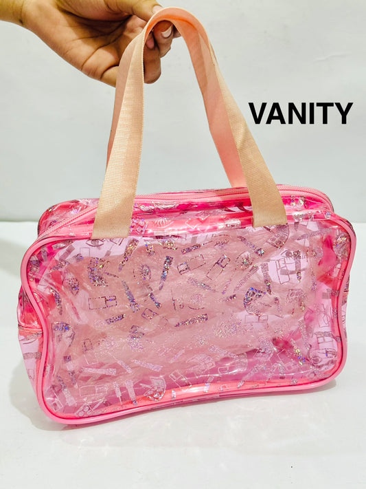 Makeup |Transparent Vanity bag