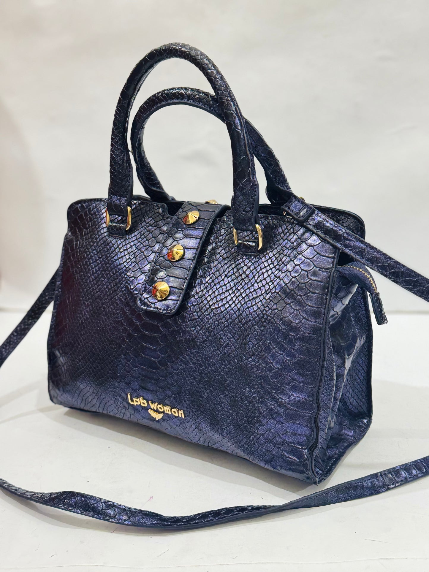 Lpb woman |leather satchel bag