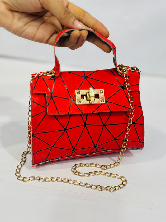 Geometric |Satchel Shoulder Bag