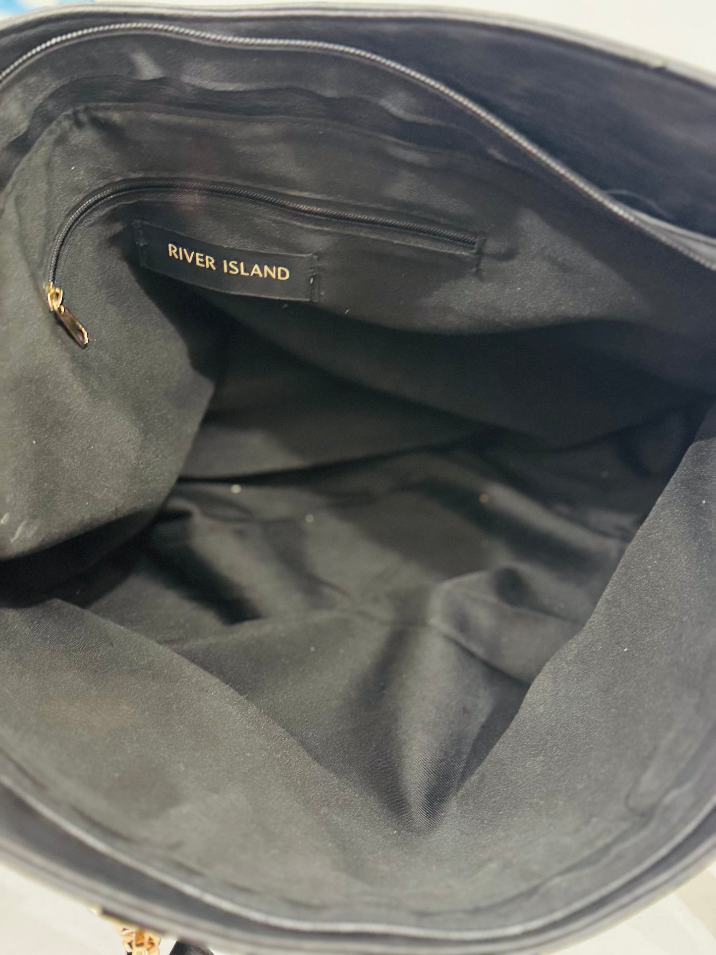RIVER ISLAND |zipper tote bag