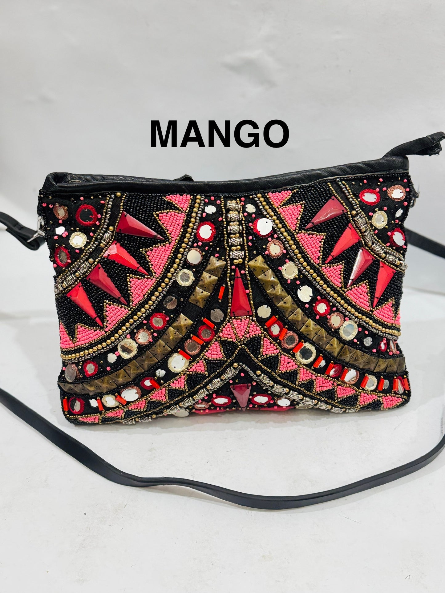 MANGO |Fancy beaded crossbody