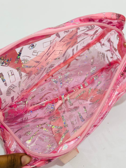 Makeup |Transparent Vanity bag