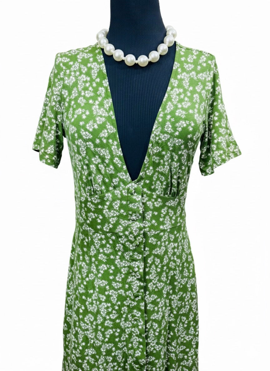 asos |midi cut dress