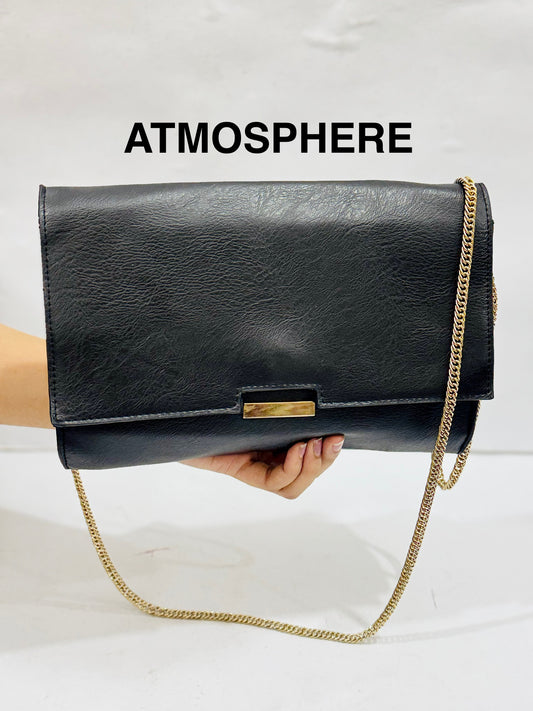 Atmosphere |Leather Clutch bag