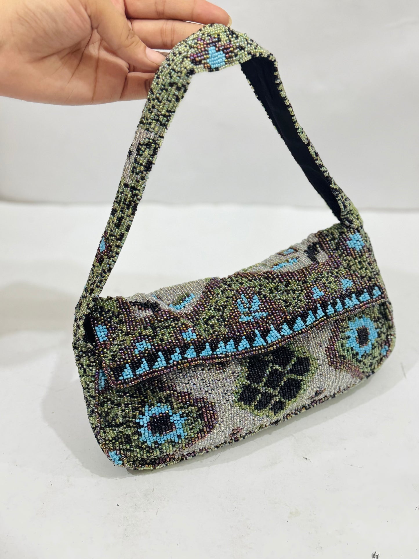 Christiana Beaded Shoulder |Bag