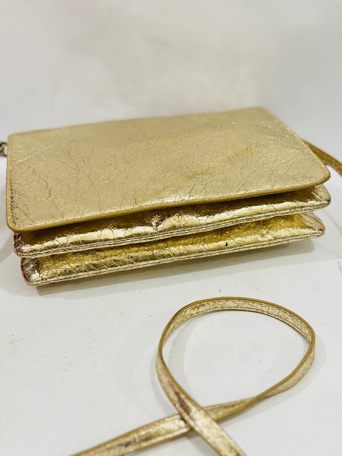 H&M |Crush Gold crossbody