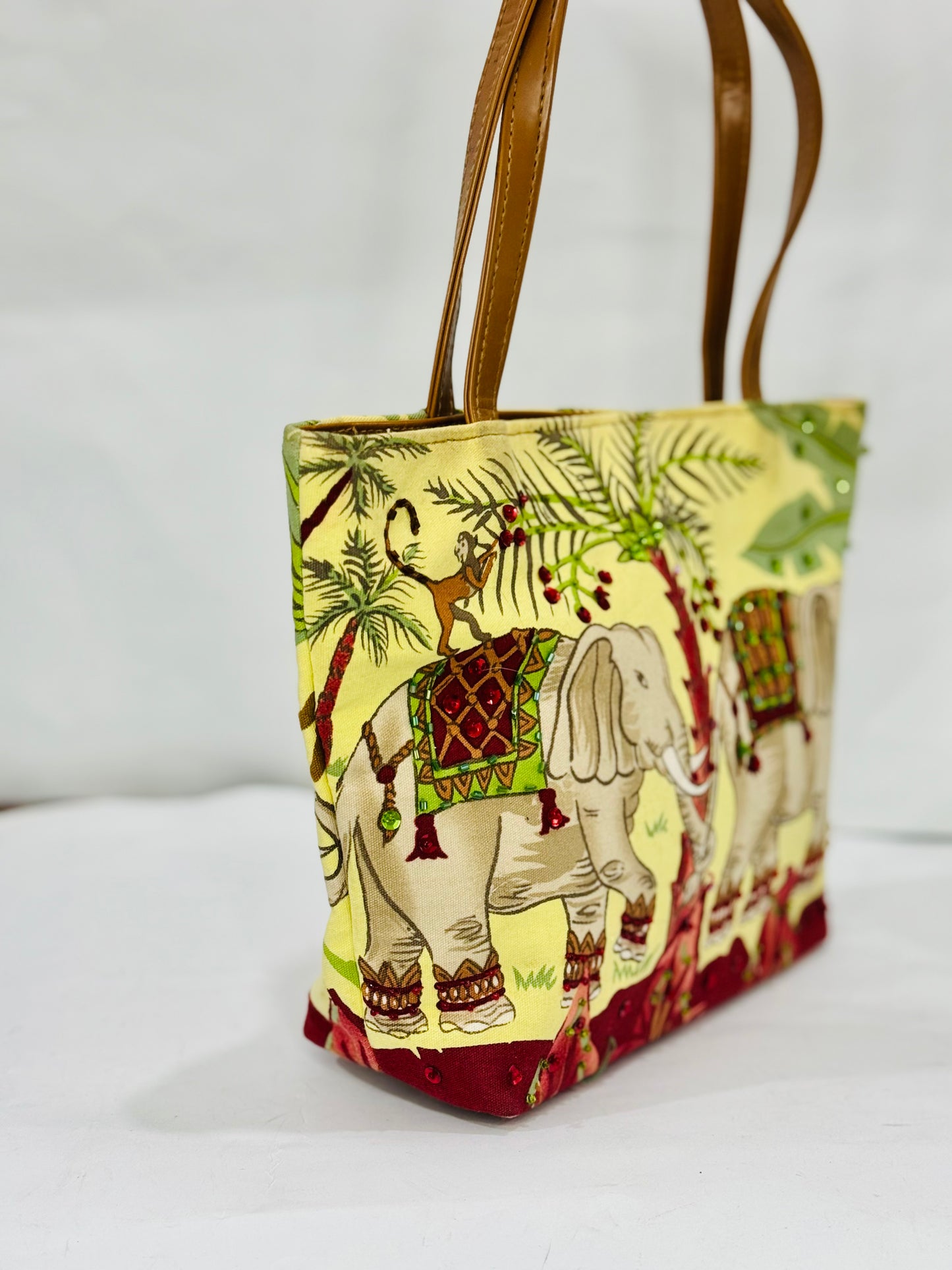 Beaded |Bucket Bag