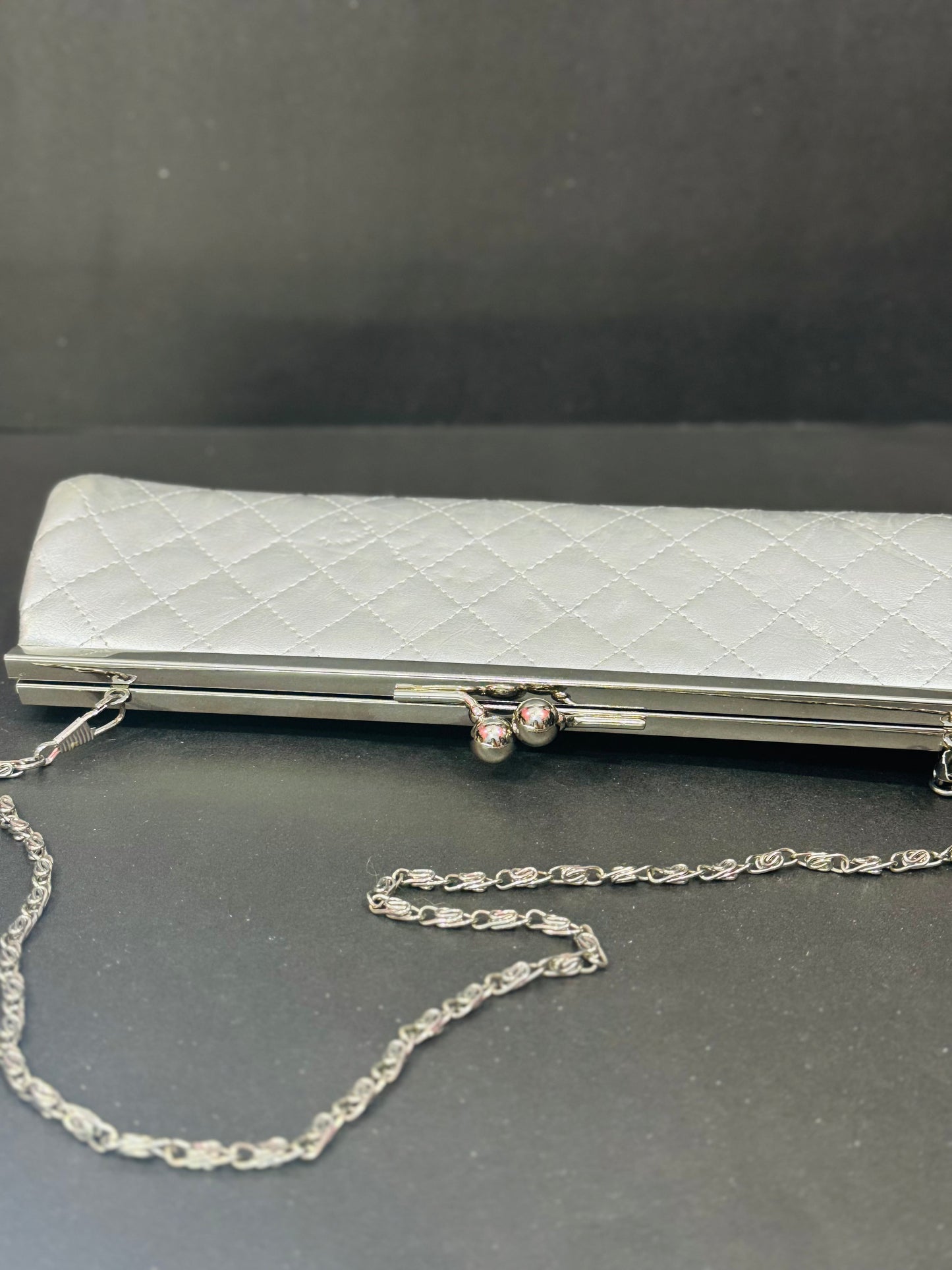 Silver | Long Clutch