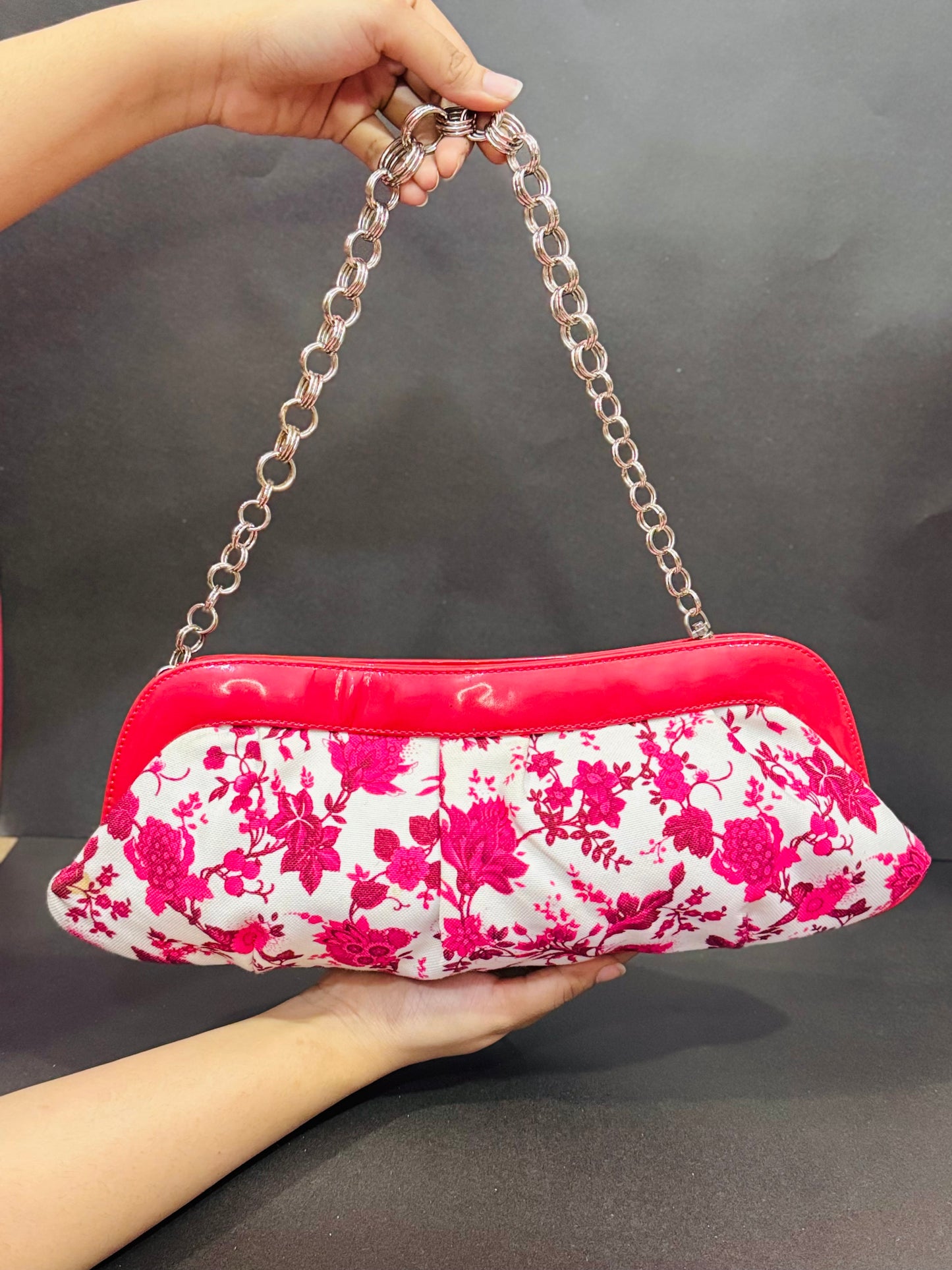 Floral |Ring Chain Bag
