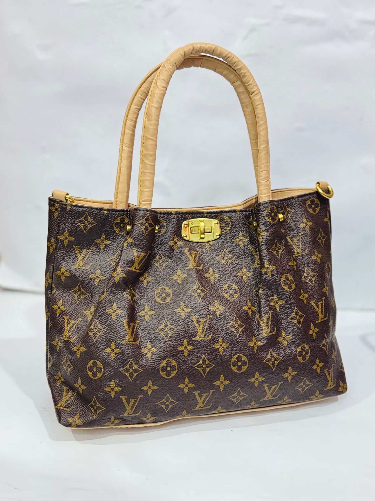 LV |Button satchel bag