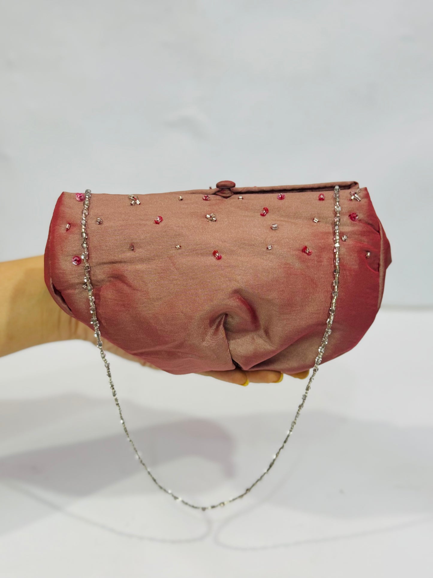 Fancy |Beaded Mini Clutch