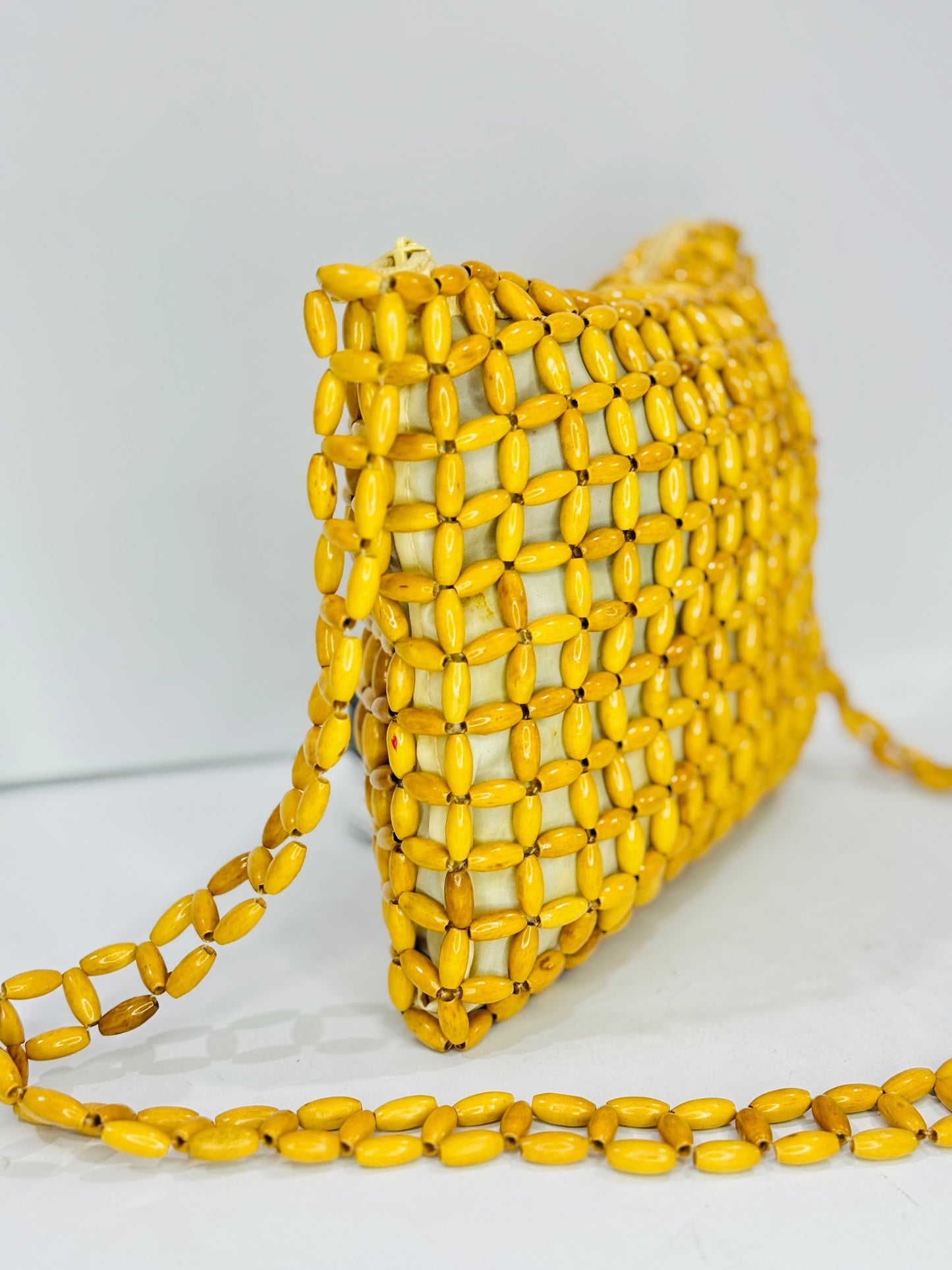BEADED | WOOD BAG