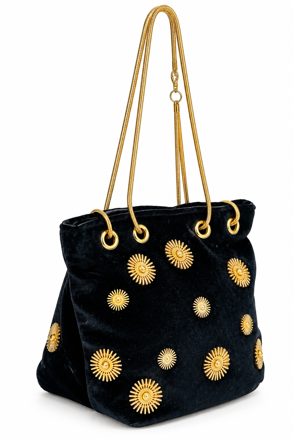 BUCKET | VELVET BAG