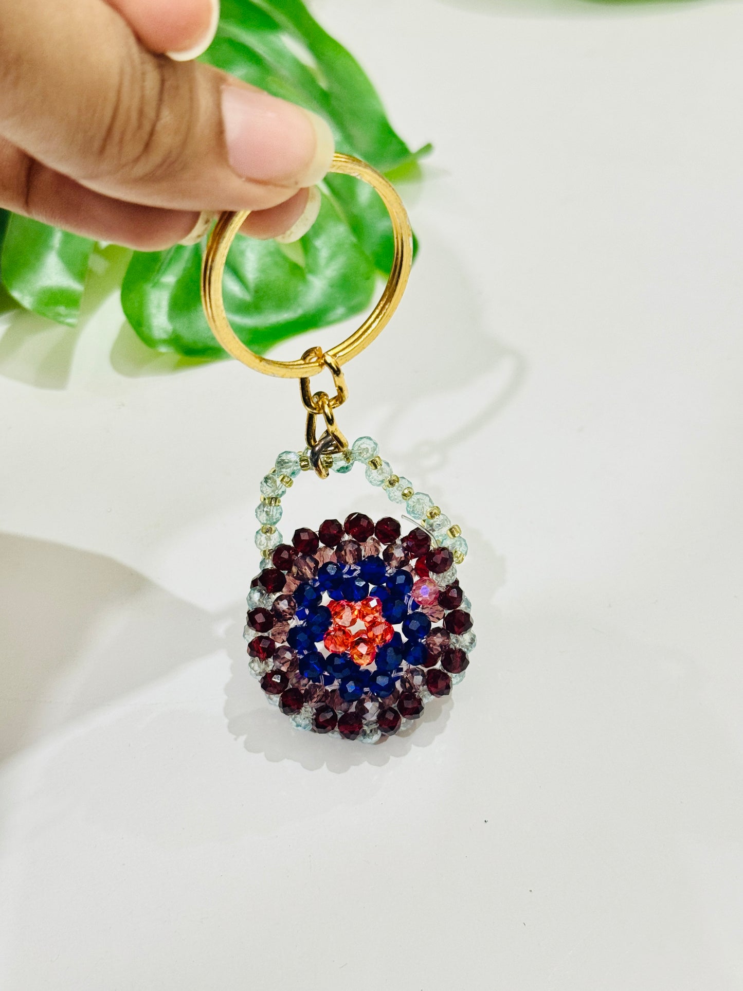 Beaded Crystal | Keychain