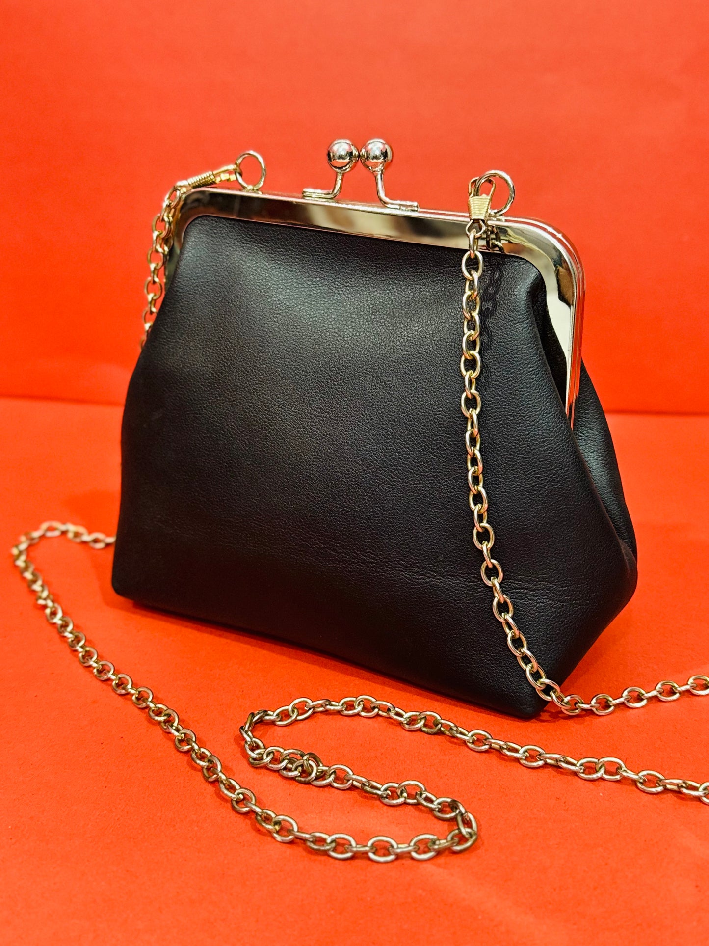 Leather |Chain Bag