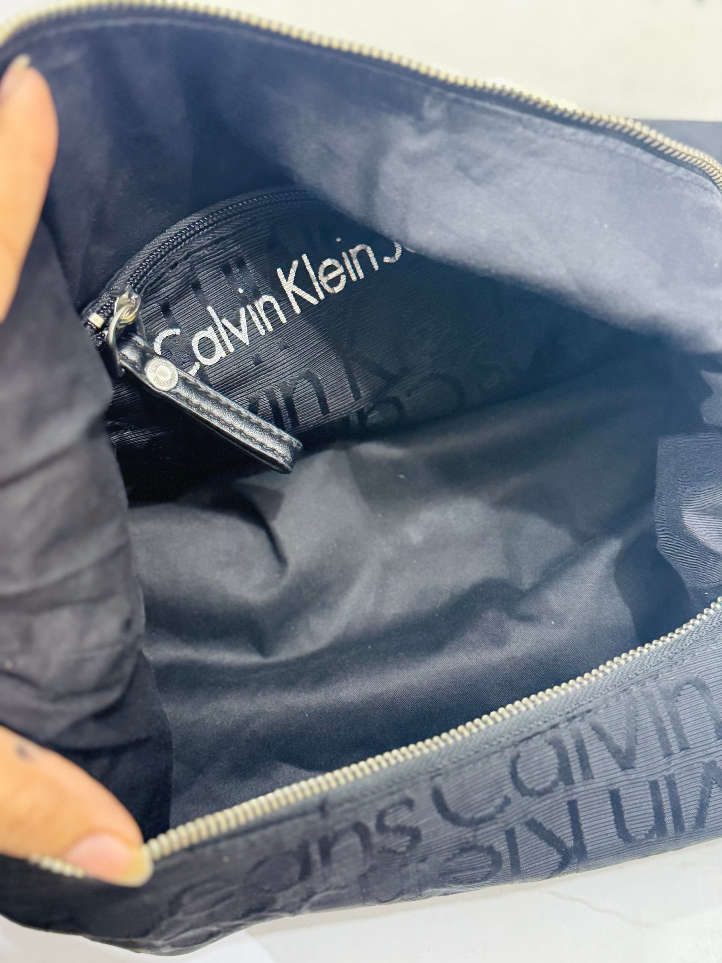 CK Signature Half Moon |Bag