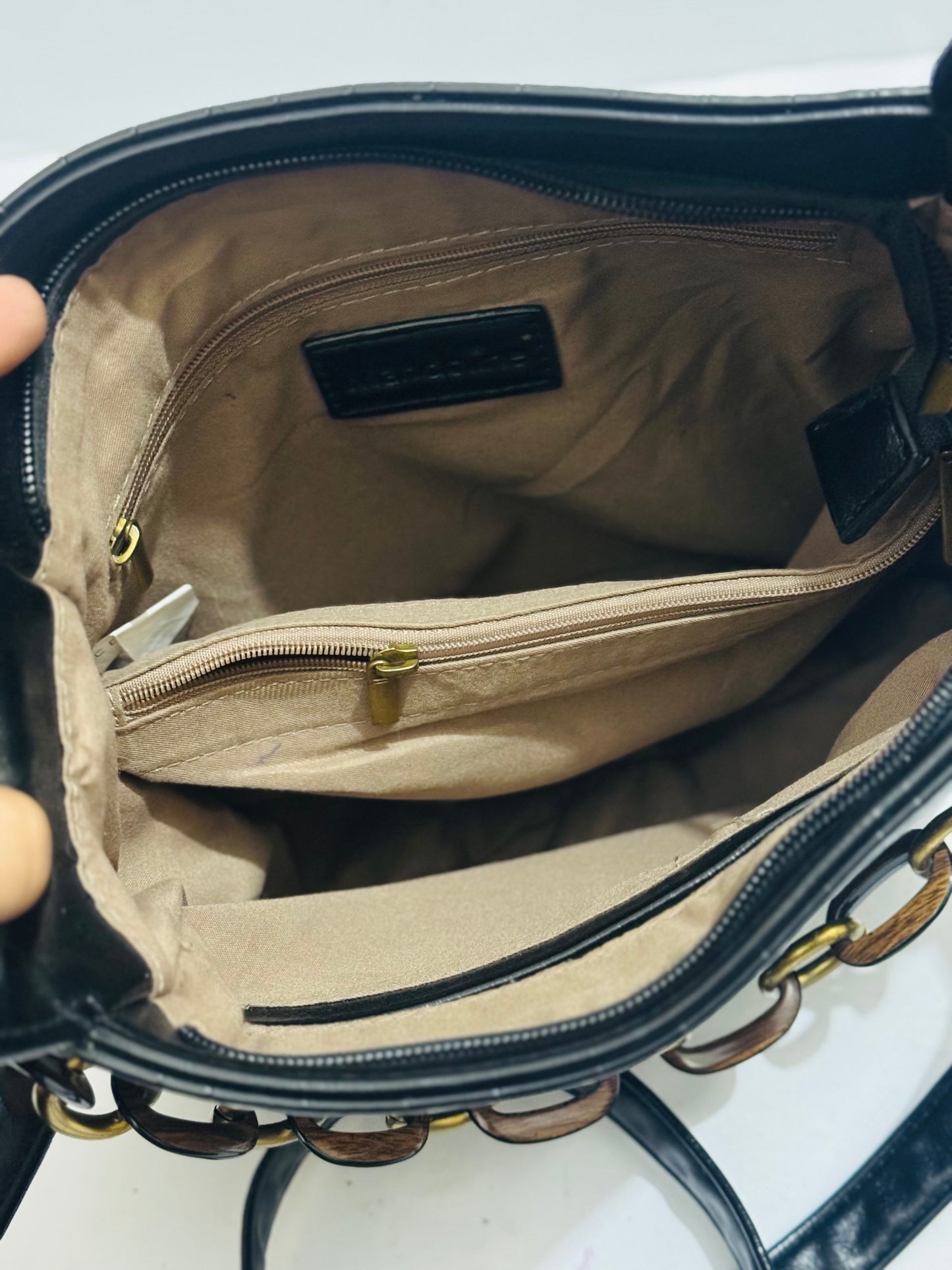 Croc Wood |Shoulder/Crossbody