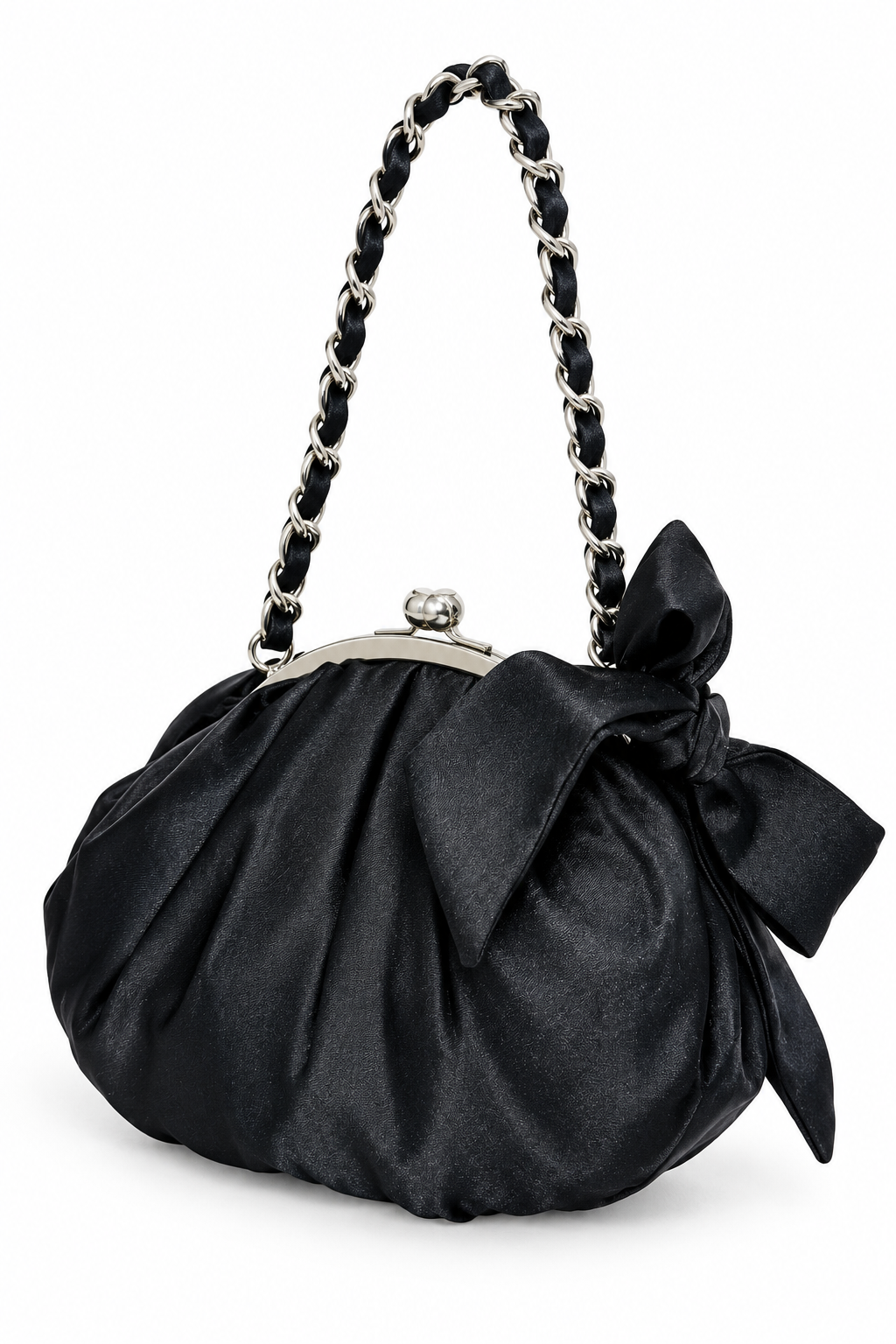 BOW SILK | CLUTCH