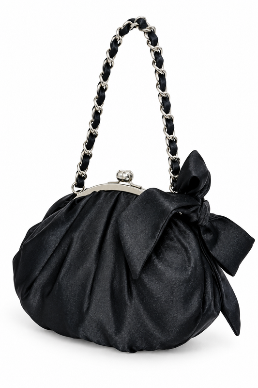 BOW SILK | CLUTCH