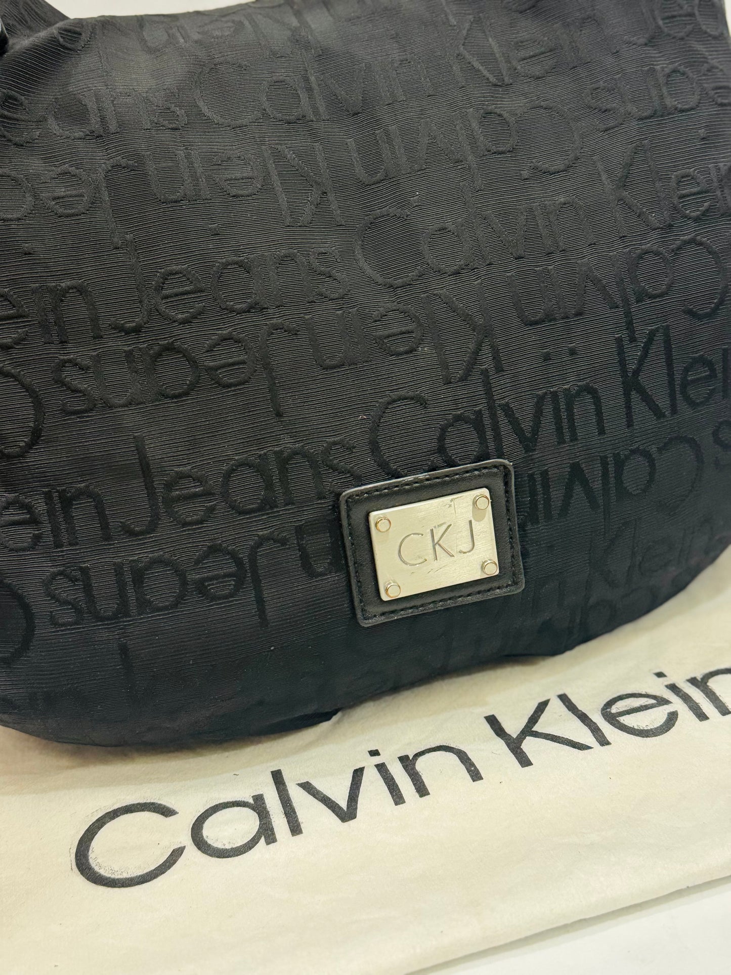 CK Signature Half Moon |Bag