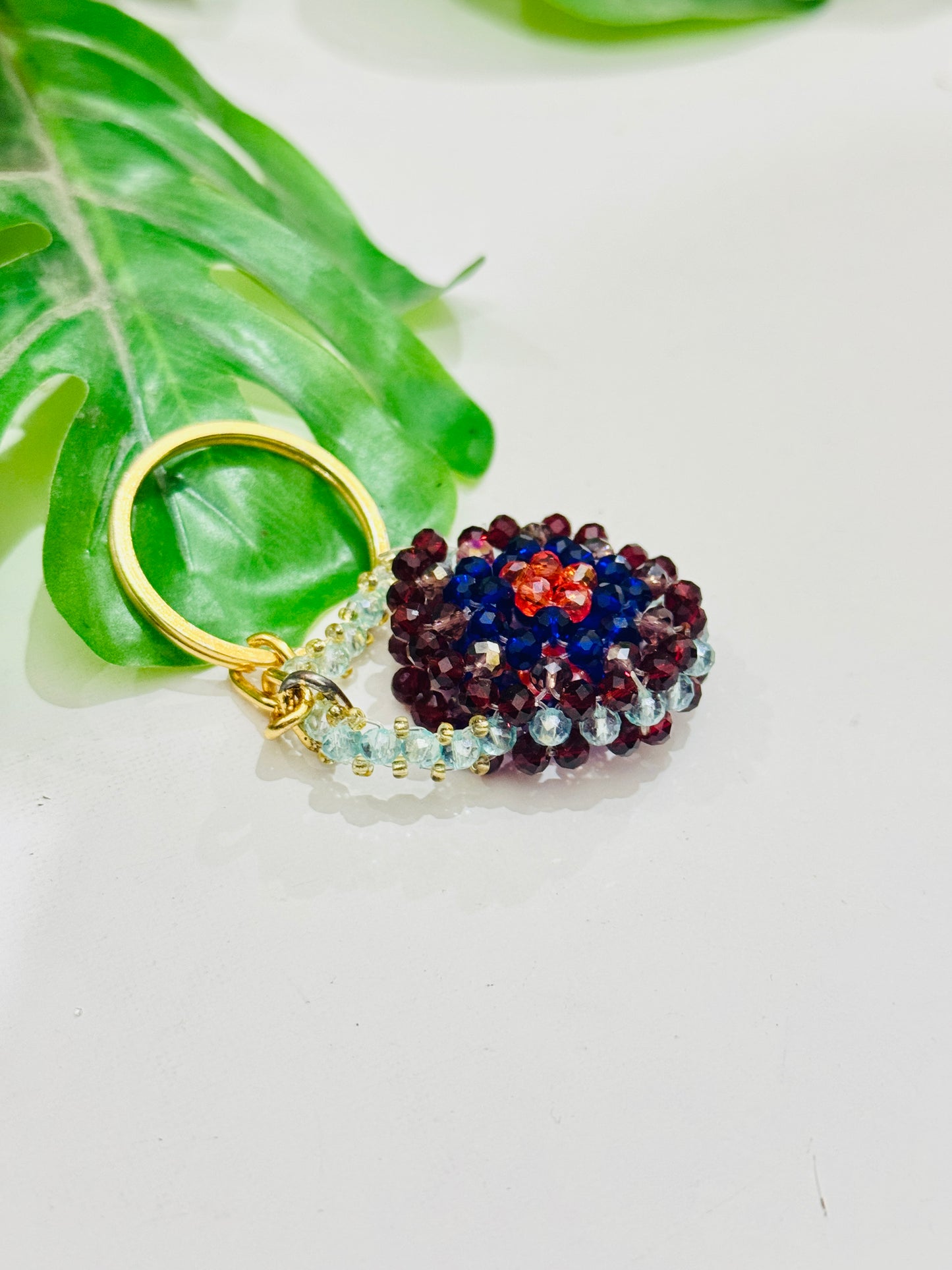 Beaded Crystal | Keychain
