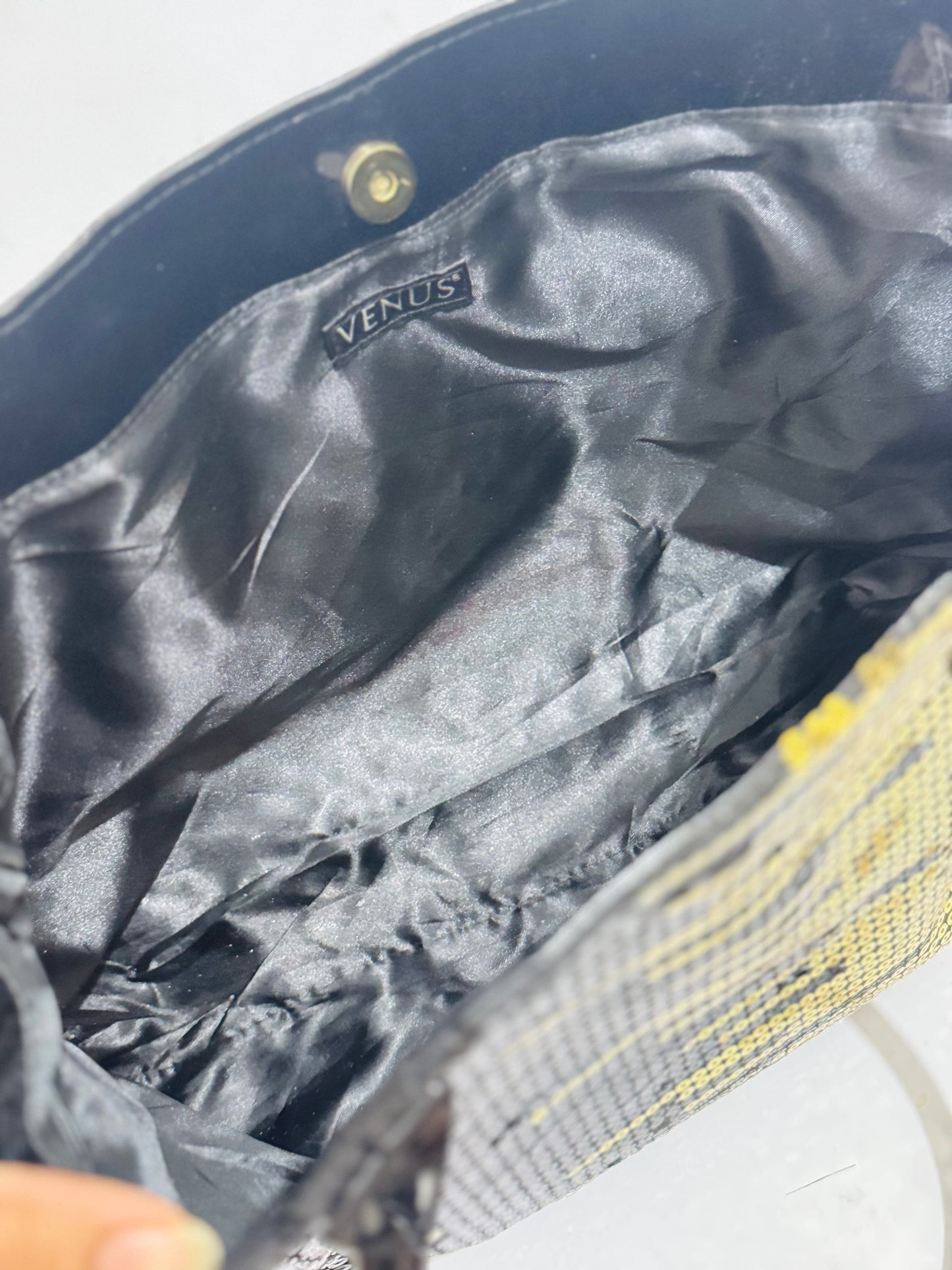 Silk Sequins Bucket |Tote Bag