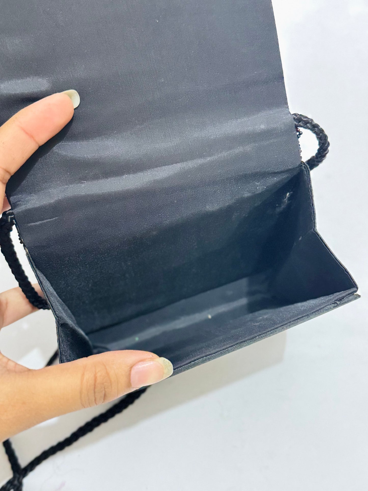 Beaded Mini Clutch |Crossbody