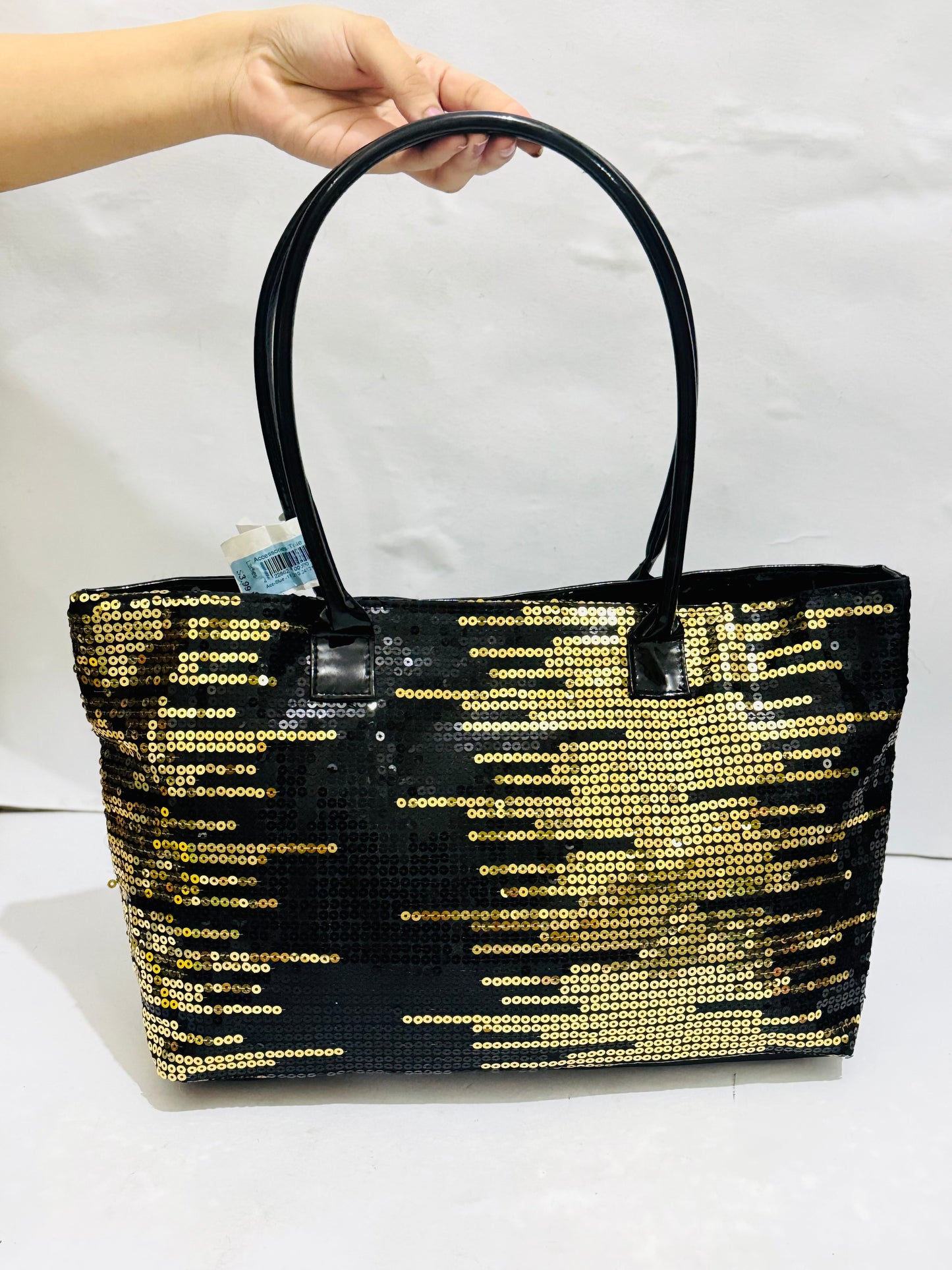 Silk Sequins Bucket |Tote Bag