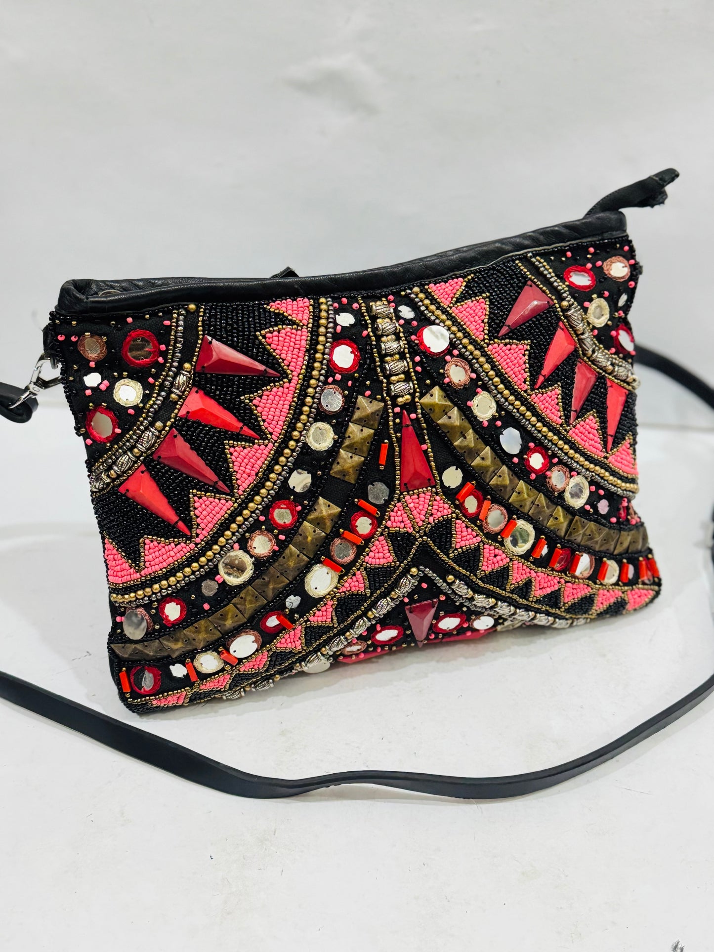 MANGO |Fancy beaded crossbody
