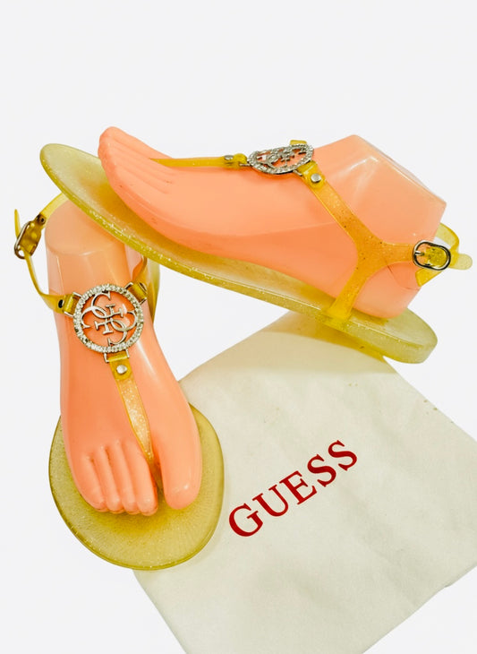 GUESS jelly T-Flats |pk-10/11