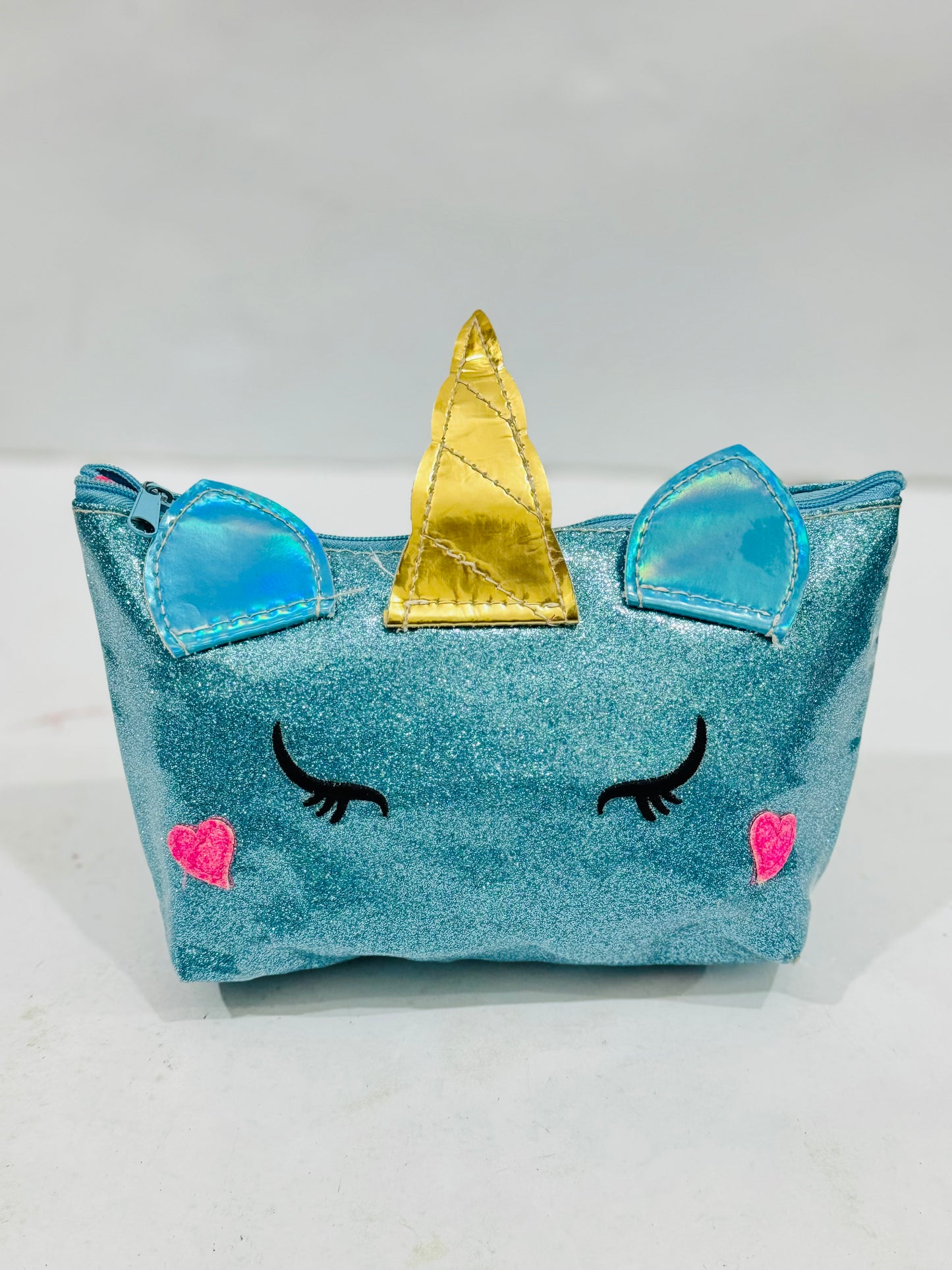 Unicorn shimmer pouch