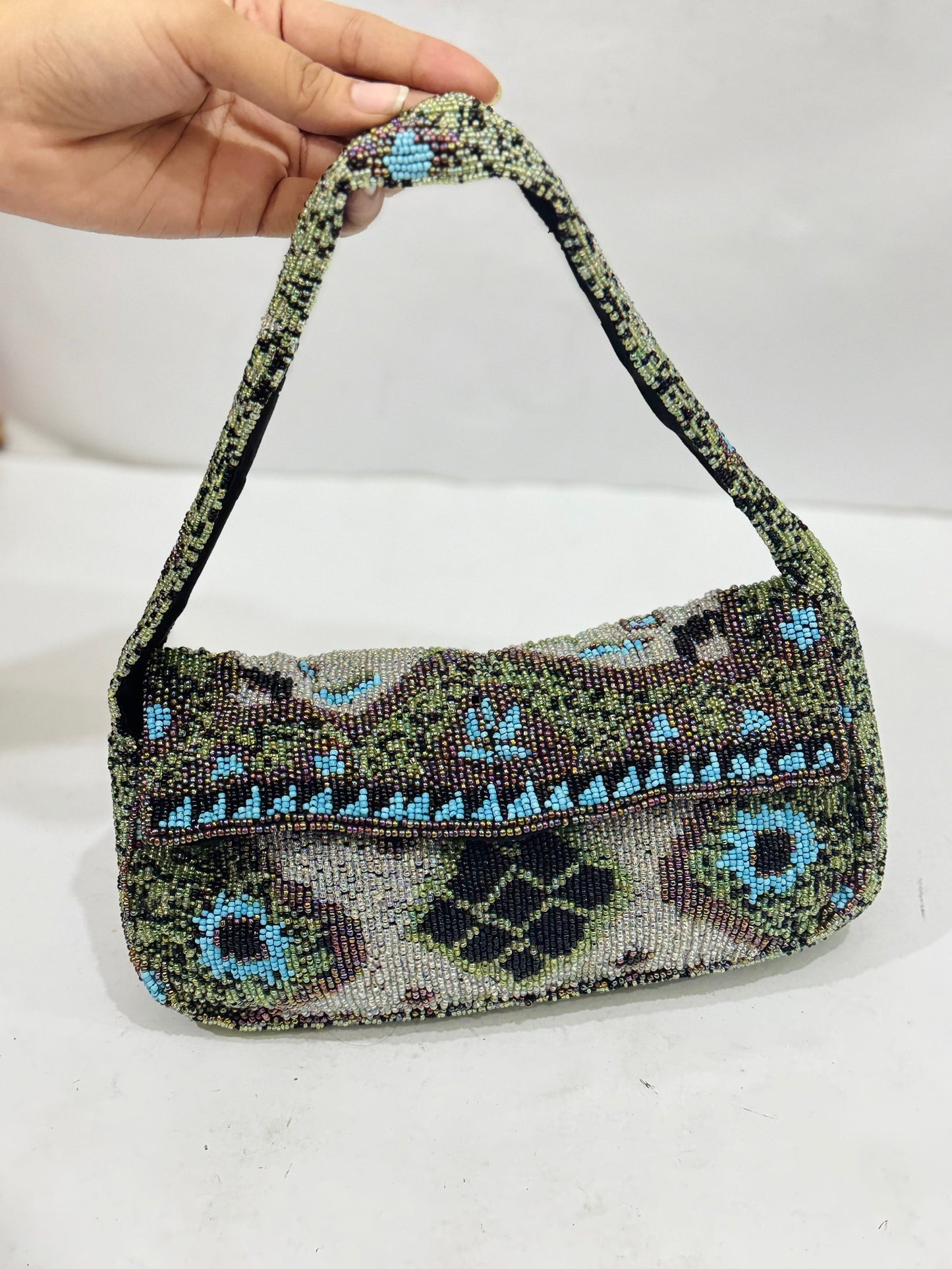 Christiana Beaded Shoulder |Bag