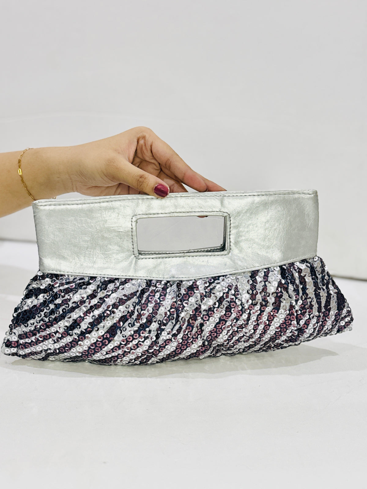 Zebra | Sequence Long Clutch