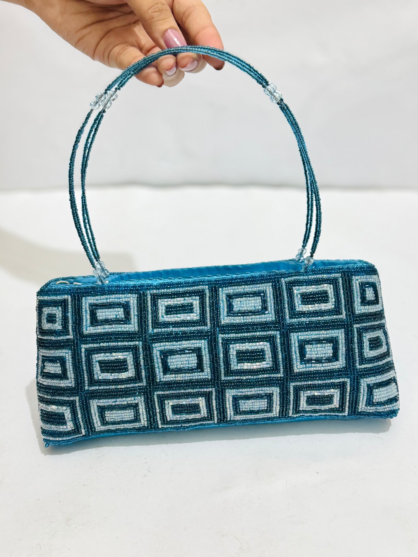 Fancy Beaded |Hand Clutch