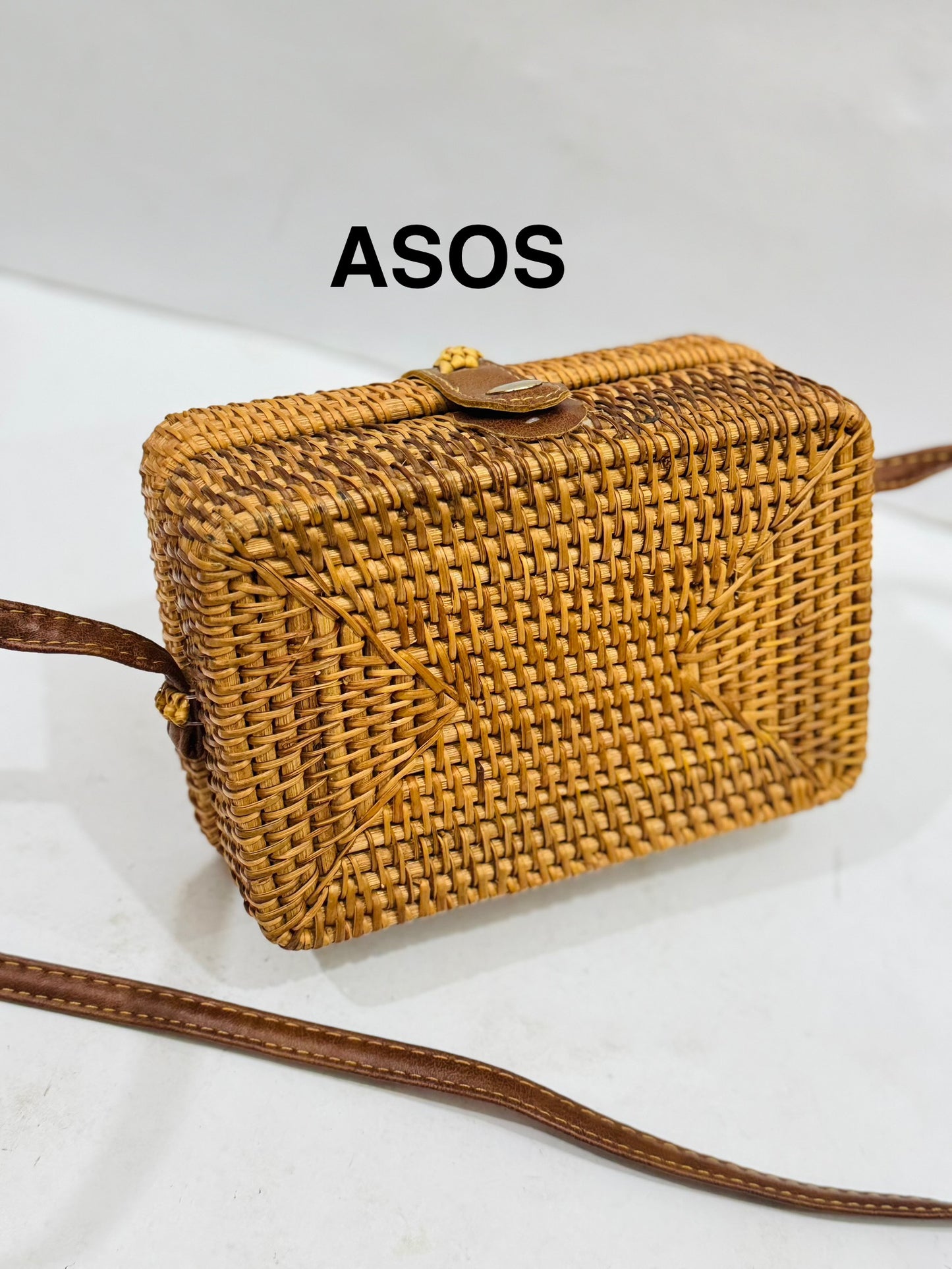 Asos |Rattan Box crossbody