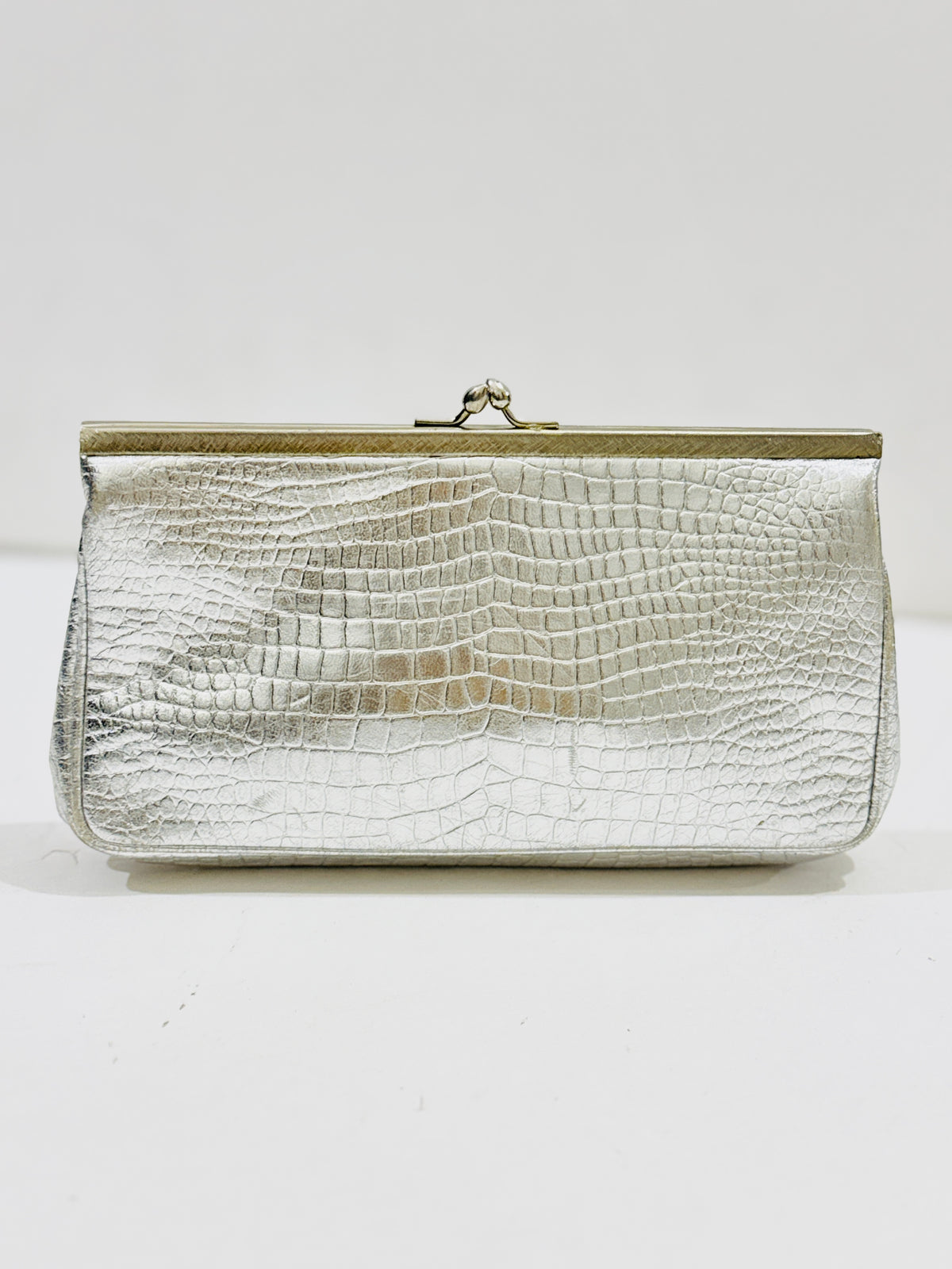 CROC | SILVER CLUTCH
